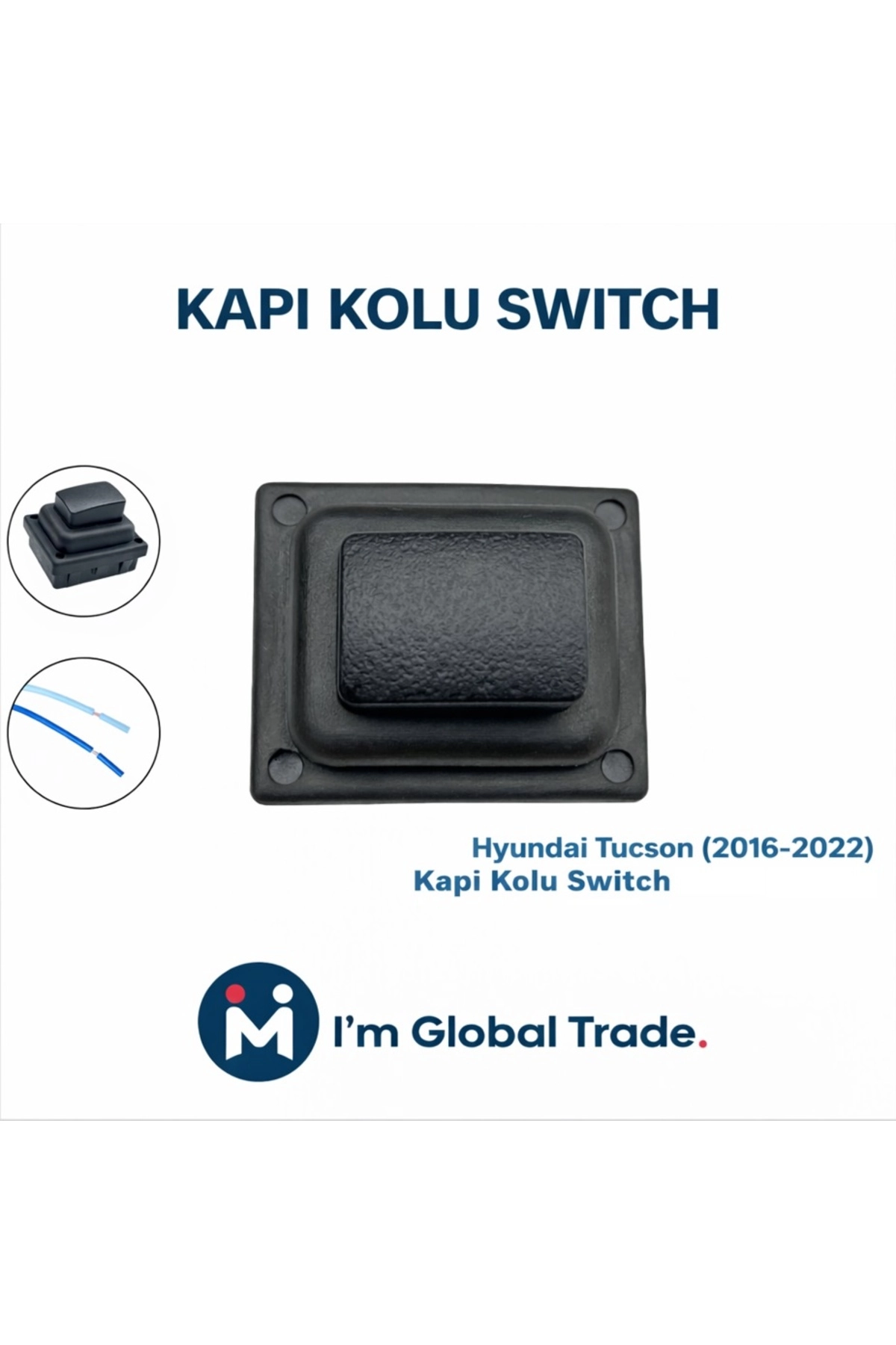 Kia Sportage 2016-2022 Sağ Kapı Kolu Butonu Switch 82661-D9710