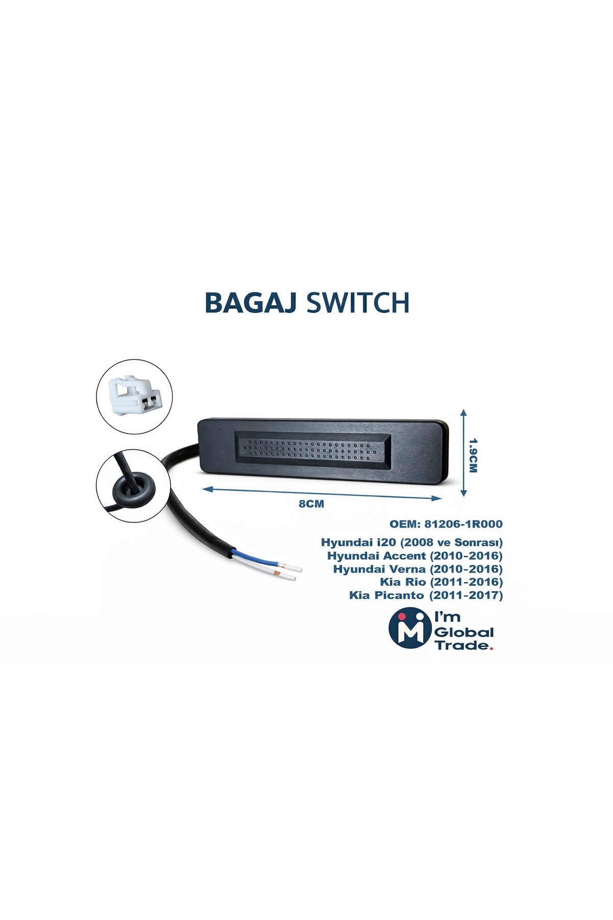 Subaru Impreza 2012-17 Forester 2010-2017 Bagaj Açma Düğmesi (Switch) 63270-FJ000