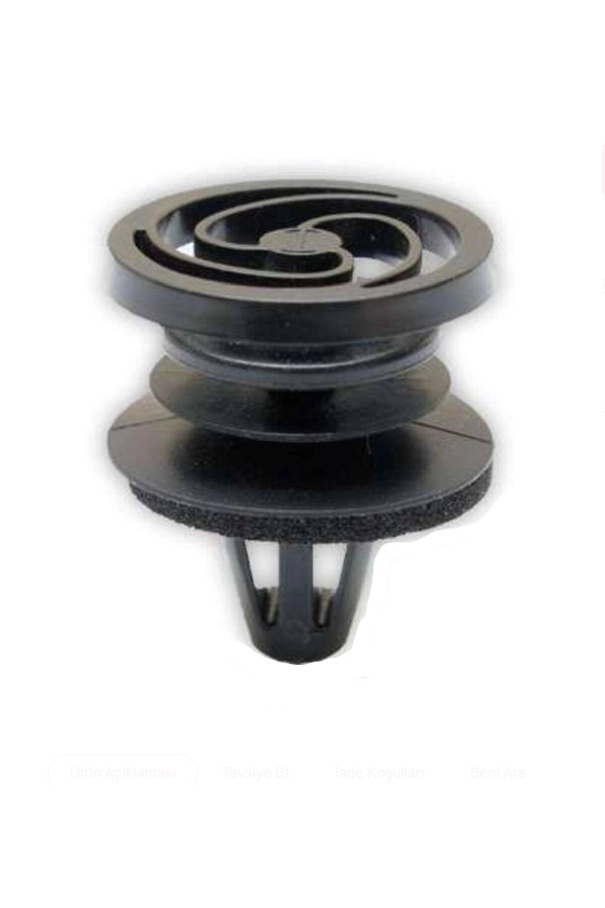Honda Tampon Klipsi Metalli Kısa 91505-S9A-003- 10 Adet
