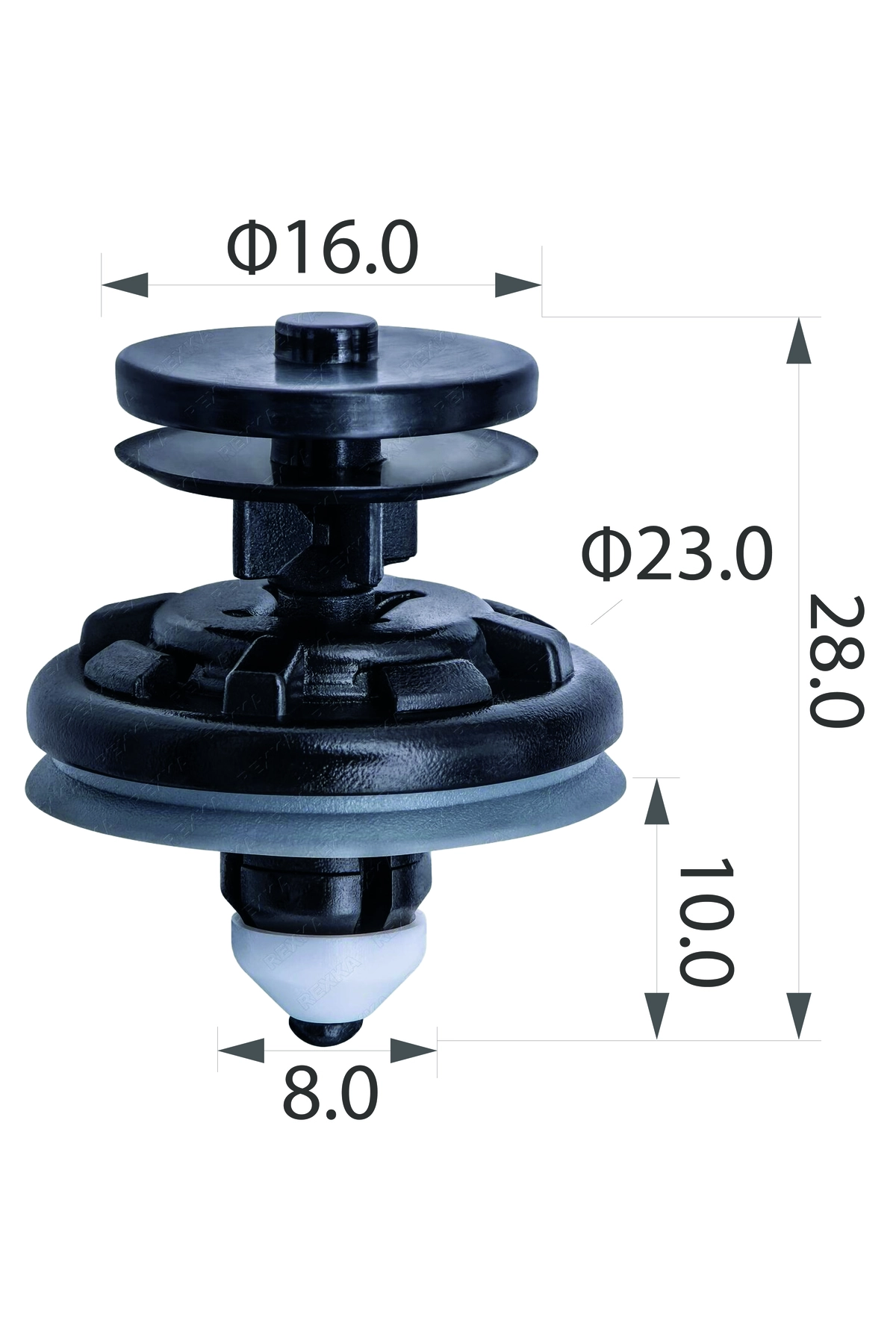 Oto Klips Davlumbaz Klipsi RenaultDacia OEM 7703077435 25li Paket