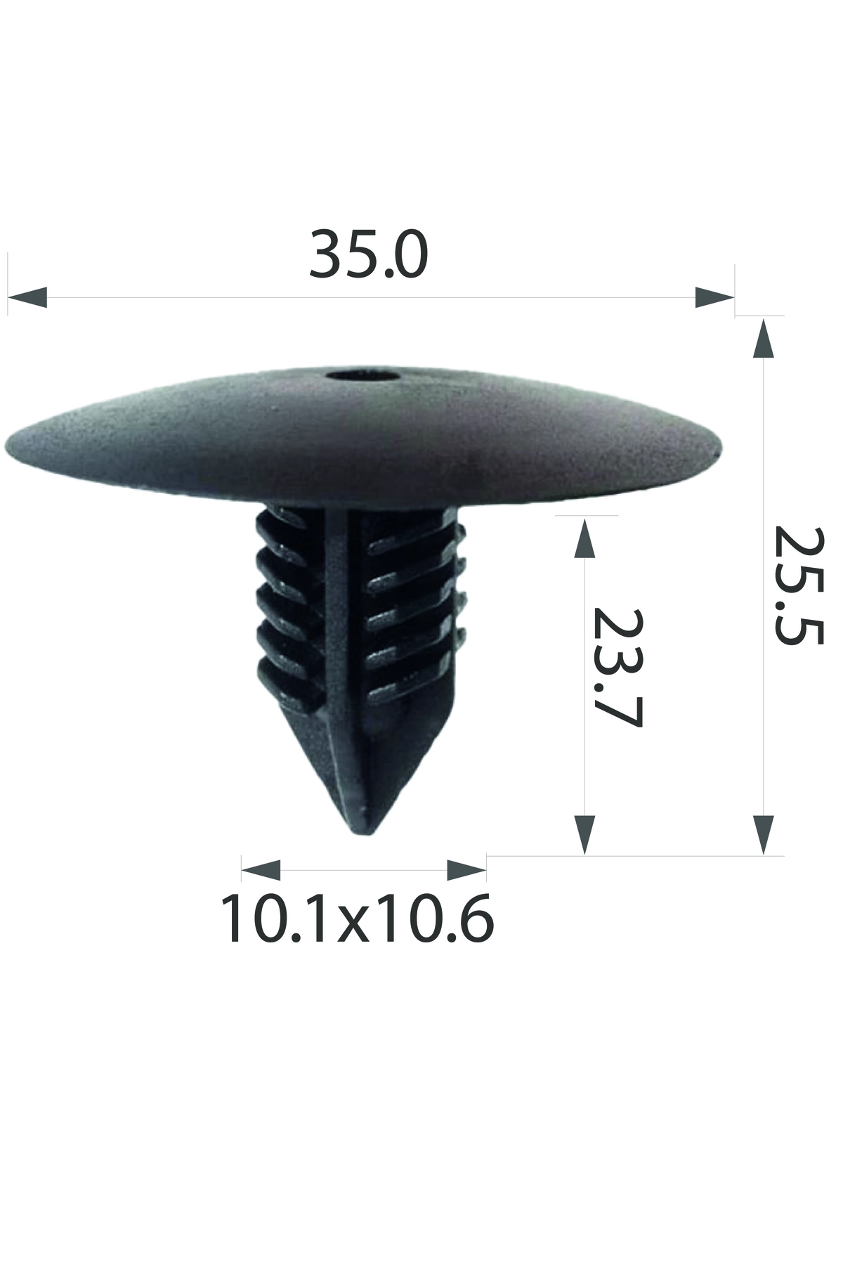 Oto Klips Tampon Klipsi Toyota 52161-16010 52161-02020 10lu Paket
